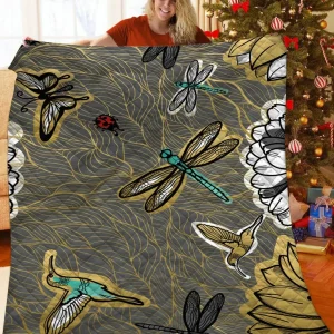 Dragonfly Quilt Oqj and Home Decor