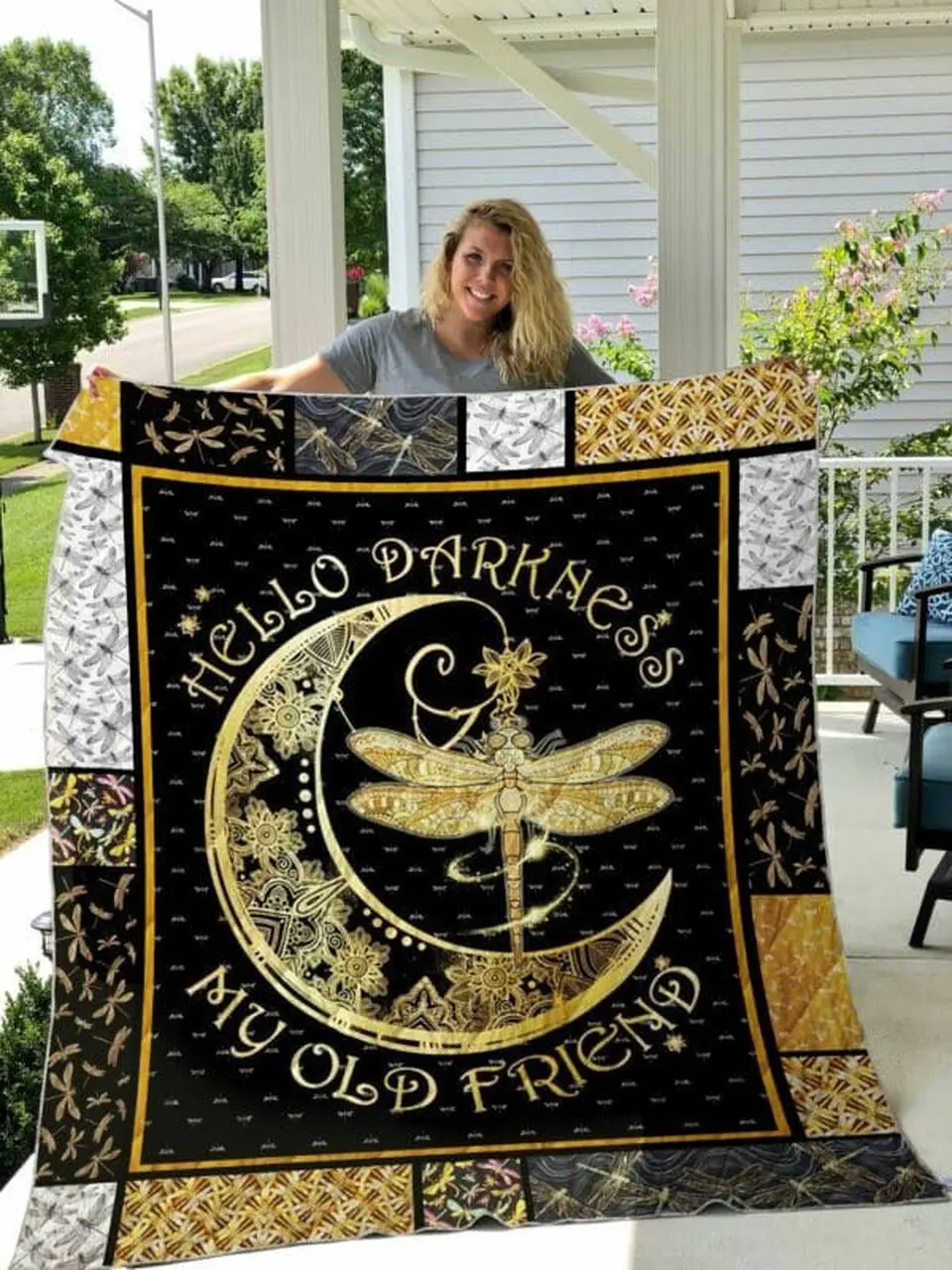 Dragonfly Still Work Quilt Blanket Christmas Gift Dhc04011295Dd and Home Decor
