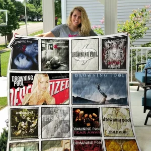 Drowning Pool Quilt Blanket and Home Decor