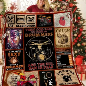 Drummer Quilt Lwb and Home Decor