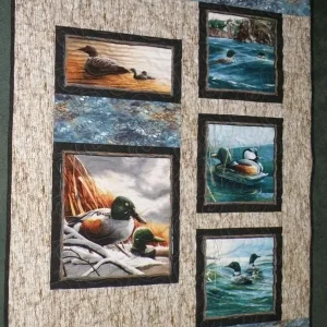 Duck Cla170628 Quilt Blanket and Home Decor