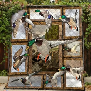 Duck Hunting Vcb Quilt Derqsf and Home Decor