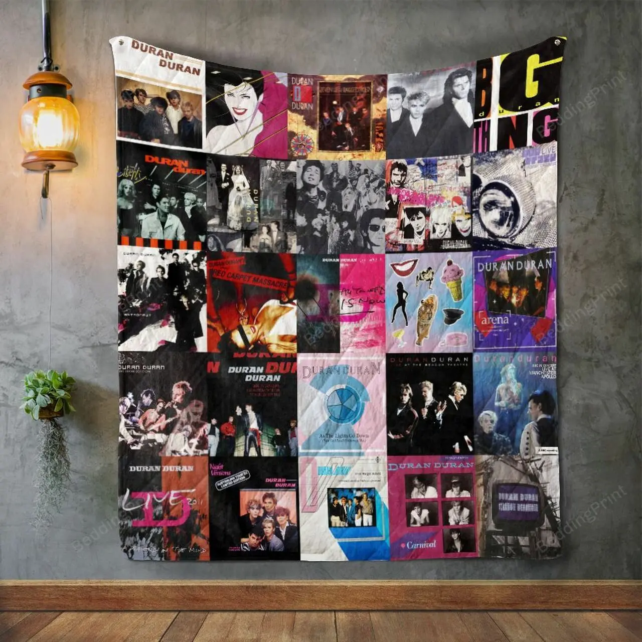 Duran Duran Style 2 Quilt Blanket and Home Decor