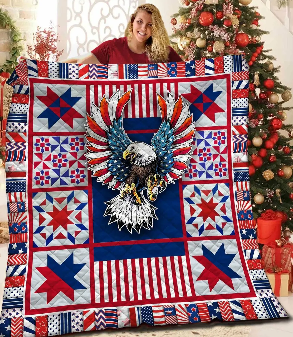 Eagle America Quilt Lnu and Home Decor