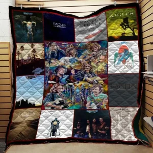 Eagles Collage Blanket Th0907 Quilt and Home Decor