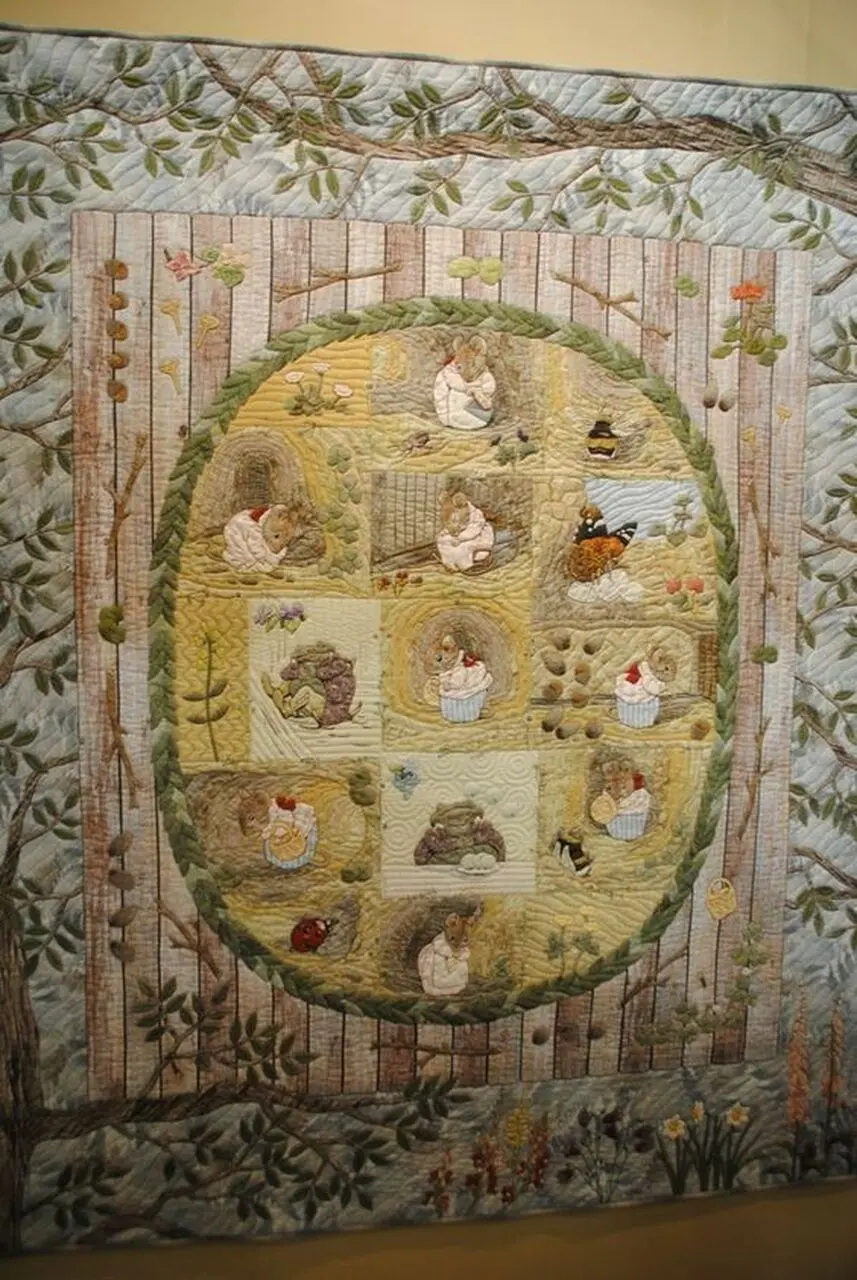Easter Bunny Cla0910218Q Quilt Blanket and Home Decor