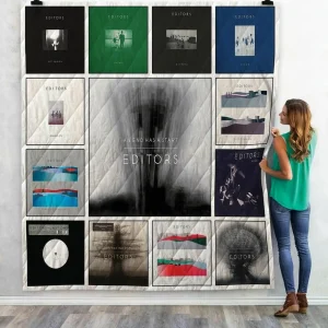 Editors Singles Quilt Blanket 02 and Home Decor