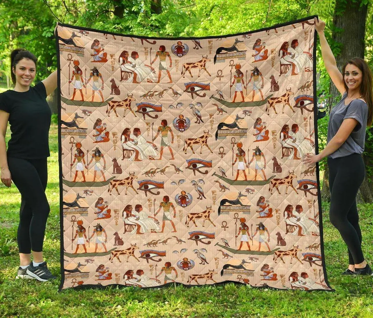 Egyptian Cl12100252Mdq Quilt Blanket and Home Decor