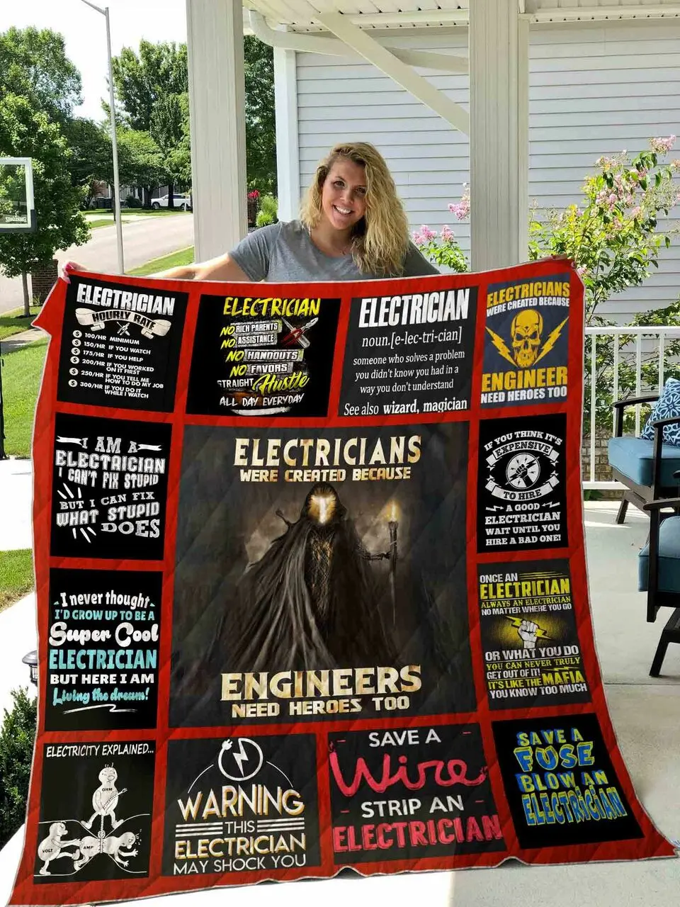 Electricals Printed Quilt Blanket Dhc1501584Vt and Home Decor