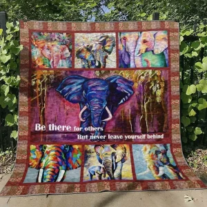 Elephant Hn160703 Quilt Blanket and Home Decor