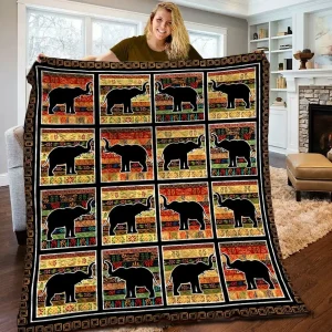 Elephant Mh Quilt Kyk and Home Decor