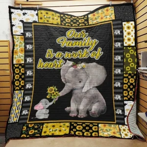 Elephant Quilt Blanket ABC07114343 and Home Decor