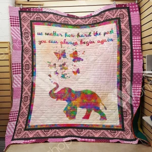 Elephant Quilt Blanket Dhc1102773Td and Home Decor
