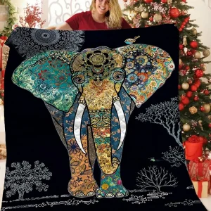 Elephant Quilt Lcv and Home Decor