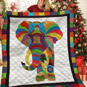 Elephant Quilt Pbn and Home Decor