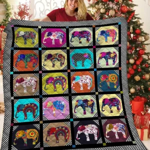 Elephant Quilt Pdq and Home Decor
