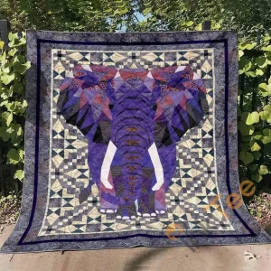 Elephant Ver12 Blanket TH1507 Quilt and Home Decor