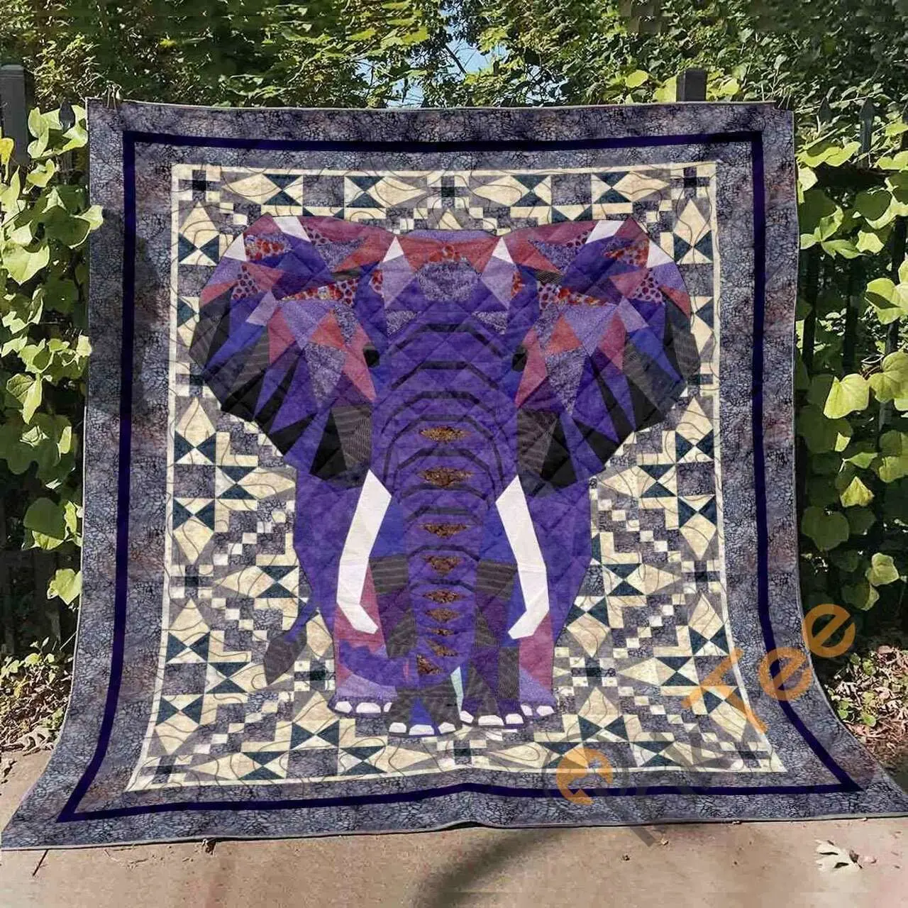 Elephant Ver12 Blanket TH1507 Quilt and Home Decor