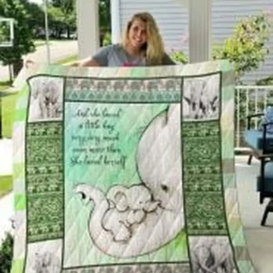 Elephants Quilt Blanket Luksbp Dhc0301760Dd and Home Decor