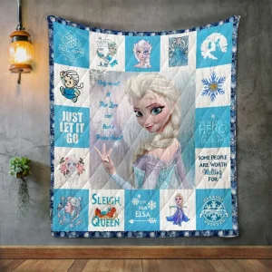 Elsa Quilt Blanket and Home Decor