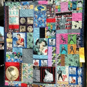 Elvis 2 Quilt Blanket Bn14 Quilt and Home Decor