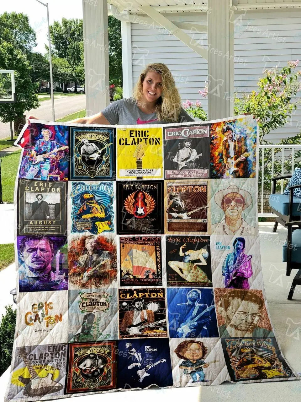 Eric Clapton Quilt Blanket 0723 and Home Decor