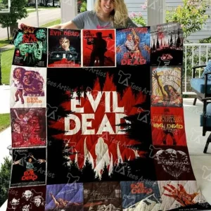 Evil Dead Quilt Blanket Limited Quilt Blanket and Home Decor