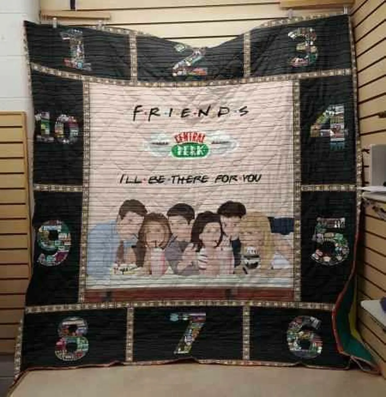 F R I E N D Collage Blanket Th10072019 Quilt and Home Decor
