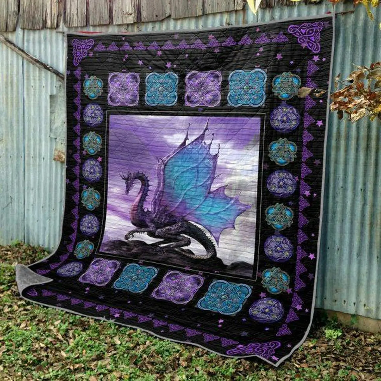 Fairy Dragon Quilt Blanket Lp05 Quilt and Home Decor
