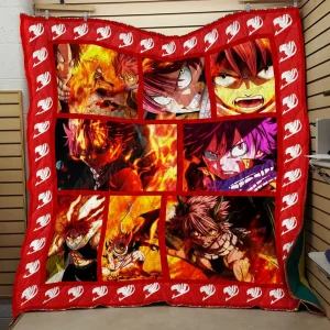 Fairy Tail Quilt V1 Quilt and Home Decor