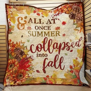 Fall Quilt Blanket Dhc01021295Td and Home Decor