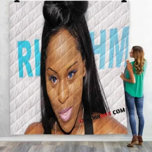 Famous Rapper Foxy Brown N 3D Customized Personalized Quilt Blanket and Home Decor