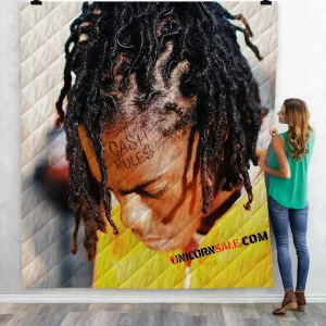 Famous Rapper Yung Bans V 3D Customized Personalized Quilt Blanket and Home Decor