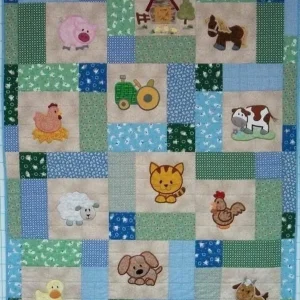 Farm Cla200651 Quilt Blanket and Home Decor