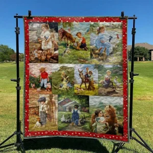 Farm Td2809485 Quilt Blanket and Home Decor