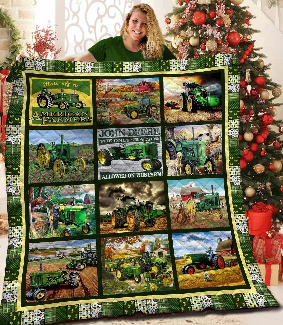 Farmer Quilt Nbp and Home Decor