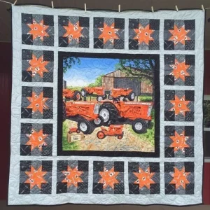 Farming Tractor HUR15681 3D Customized Quilt 2307 and Home Decor