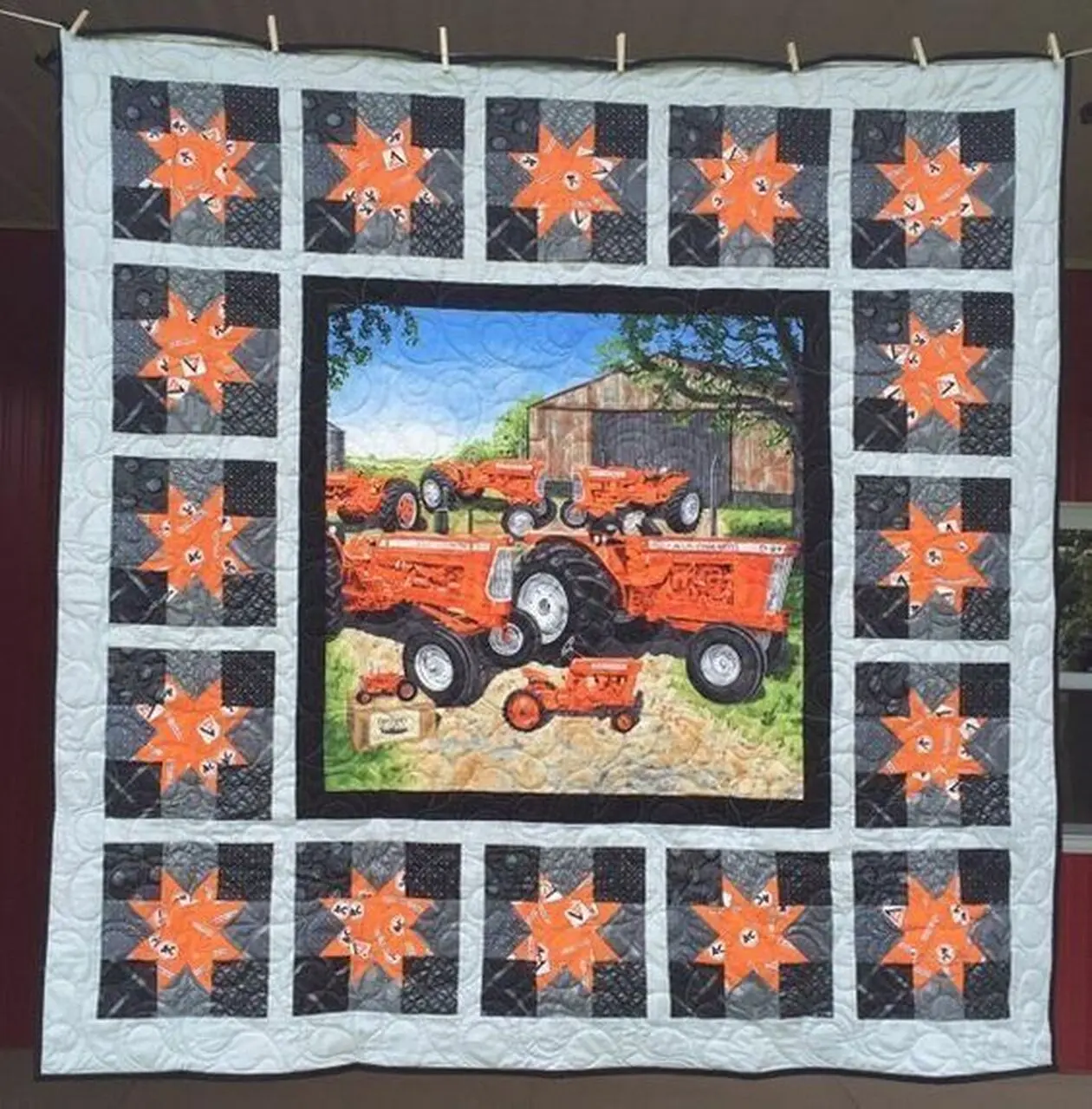 Farming Tractor HUR15681 3D Customized Quilt 2307 and Home Decor