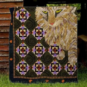 Fastidious Cat Quilt Blanket Quilt and Home Decor