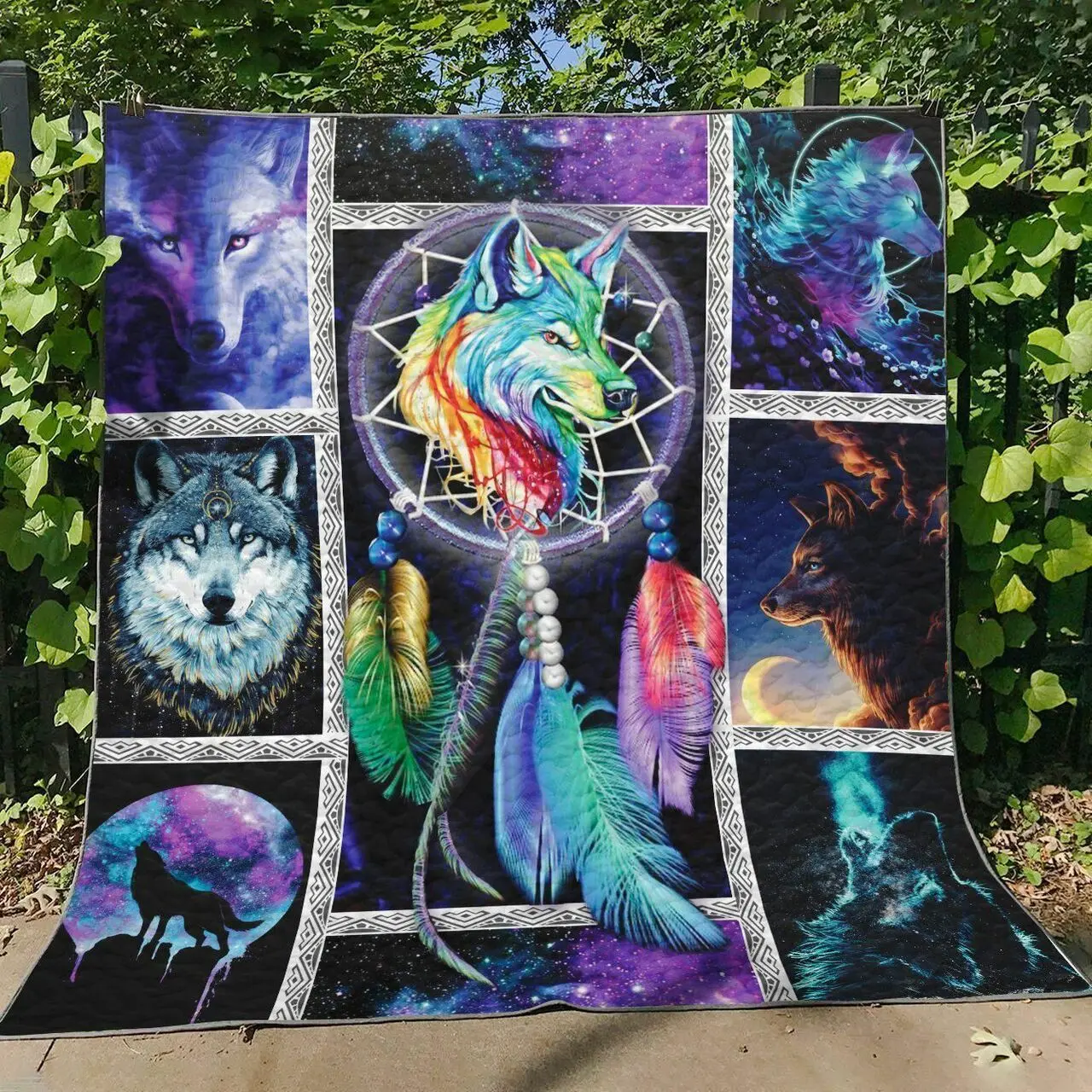 Feather Fly V1 QE 3D Customized Quilt and Home Decor