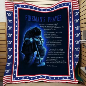 Fiefighter Quilt Bsm and Home Decor