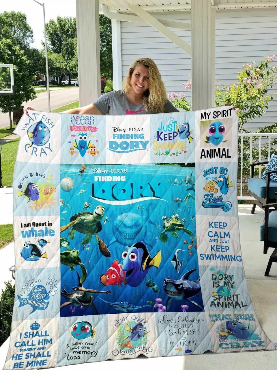 Finding Dory Blanket Ha0911 Quilt and Home Decor