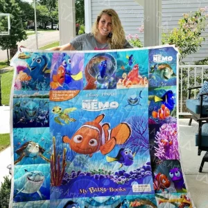 Finding Nemo Quilt Blanket 0565 and Home Decor