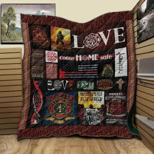 Firefighter V21 Quilt Blanket Dhc09121872Dd and Home Decor