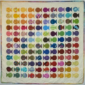 Fish Cla1110252Q Quilt Blanket and Home Decor