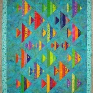 Fish Hur Quilt go and Home Decor