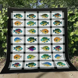 Fishing HUR26224 3D Customized Quilt 2307 and Home Decor