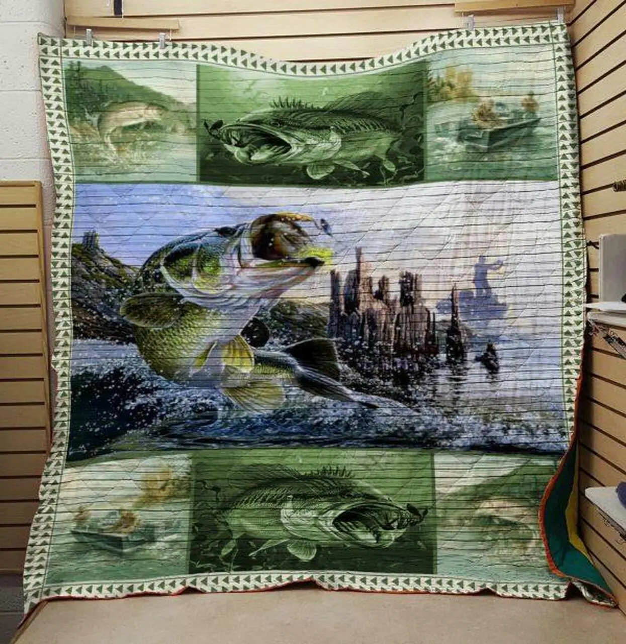 Fishing Quilt V5 and Home Decor