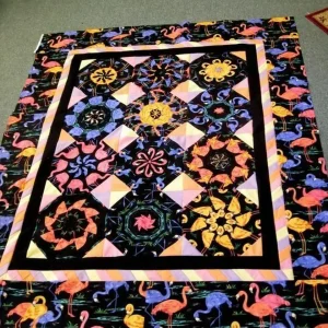 Flamingo Cla0810185Q Quilt Blanket and Home Decor