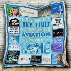 Flight Attendants Cl19100331Mdq Quilt Blanket and Home Decor